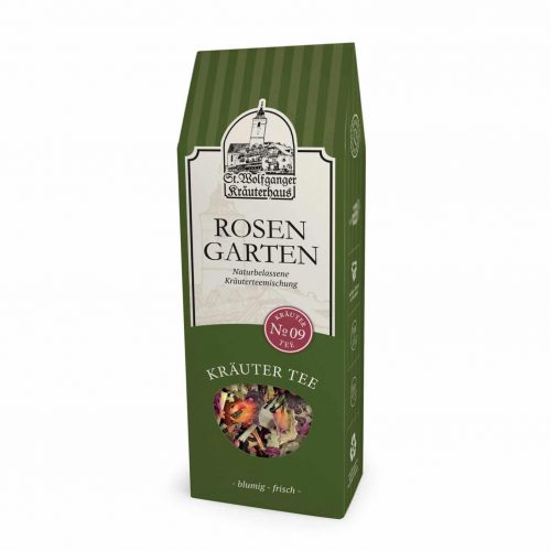 Kräutertee Rosengarten