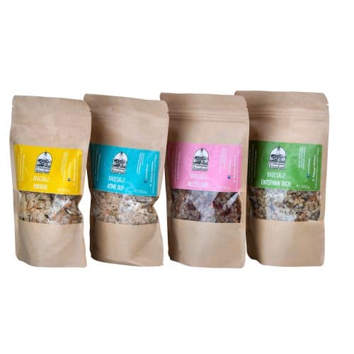 Naturbelassene Badesalze